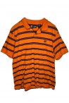 CHAPS narancssárga vintage csíkos pólóing L/XL