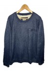L.L. Bean szürke bundás zsebes kereknyakú pulóver XL