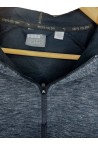 Puma szürke mintás zipzáros hoodie L