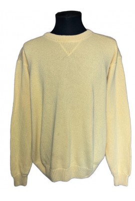 Croft&Barrow pasztell sárga kötött pulóver XL/XXL