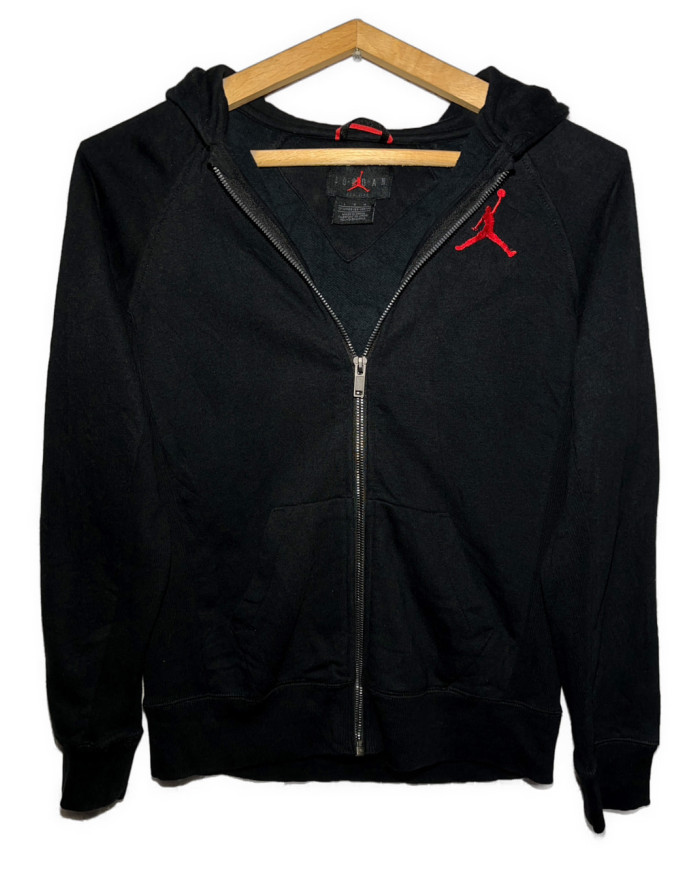 Air Jordan fekete zipzáros hoodie M/L