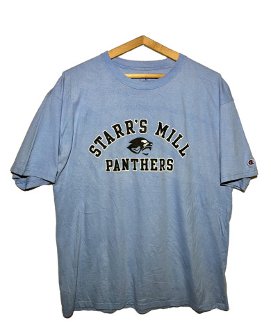 Champion világoskék STARR'S MILL PANTHERS feliratos póló XL