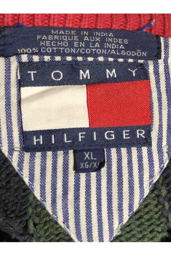 Tommy Hilfiger vintage kötött pulóver XL/XXL