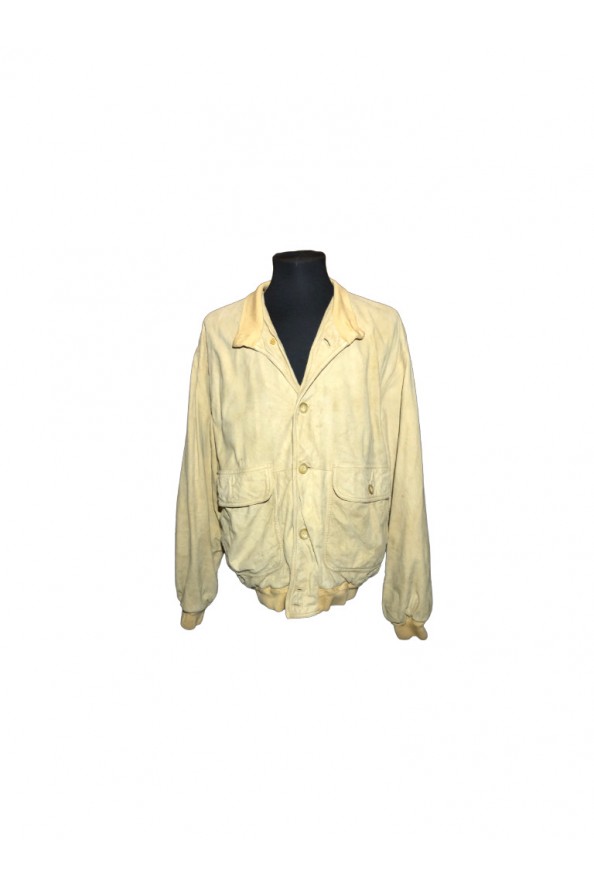 Peter Stone vintage világos báránybőr kabát XL
