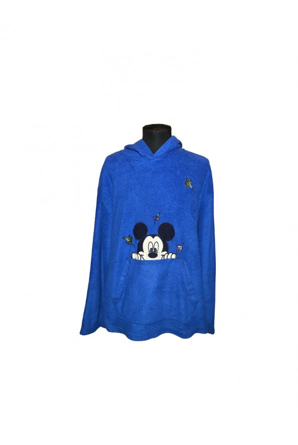 Mickey Unlimited kék mintás polár pulóver XXXL/4XL