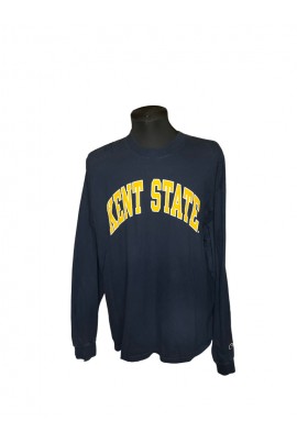 Champion sötétkék Kent State feliratos vékony pulóver XL